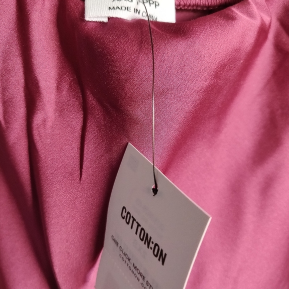 NEW Cotton On Dark Grape Slip Skirt - Picture 3 of 3